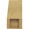 Ekena Millwork 5-inch W x 6-inch D x 10-inch H Burlington Rough Cedar Woodgrain TimberThane Knee Brace, Primed BRCUR05X06X10BURRCPR - alternate 3
